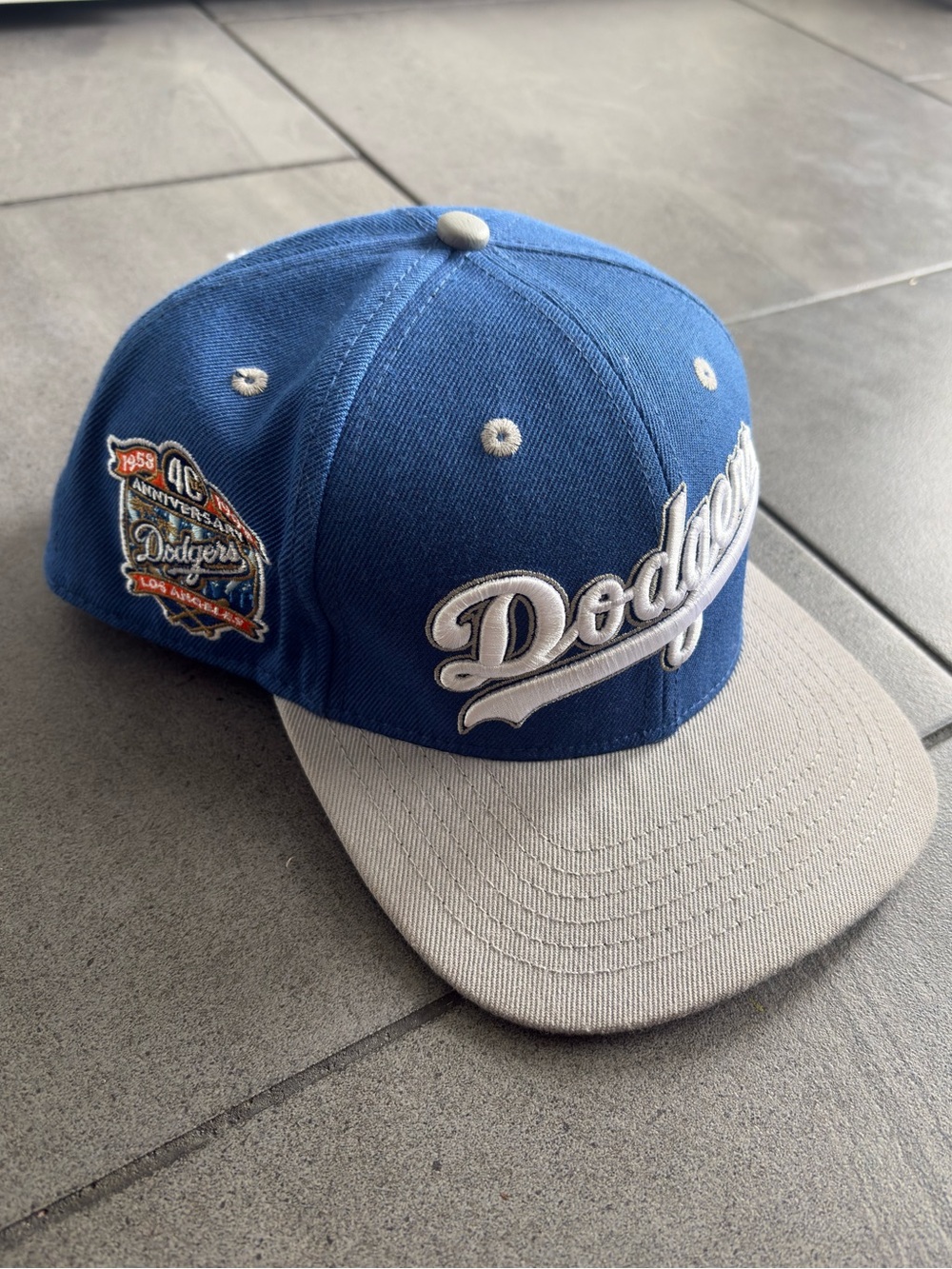 Pro Standard Dodgers 40th Anniversary Snapback Hat Cooperstown Collection MLB
